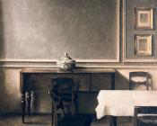 威尔汉姆 哈莫修依 : Interior, Strandgade